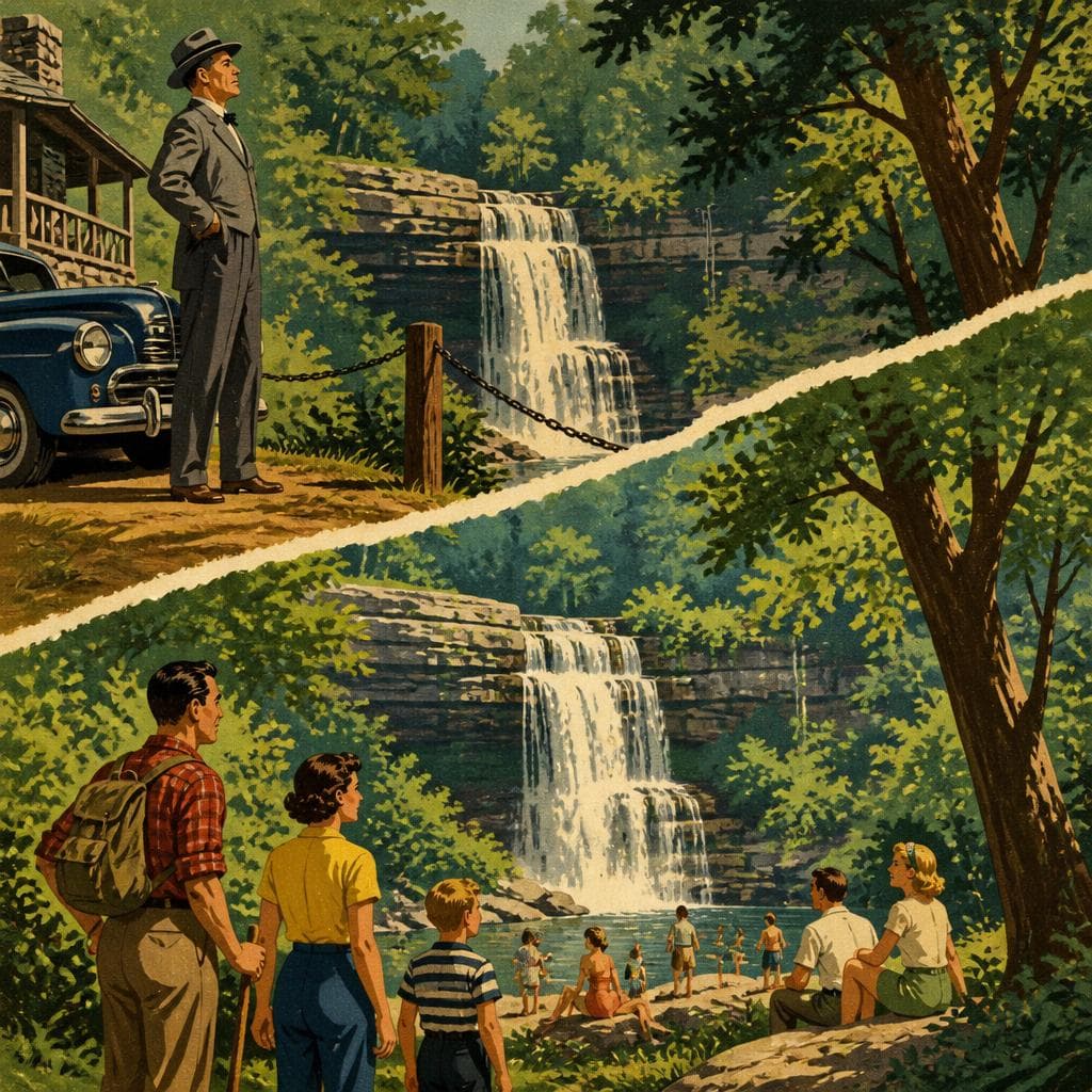Cover art for How Cummins Falls Stayed Wild
