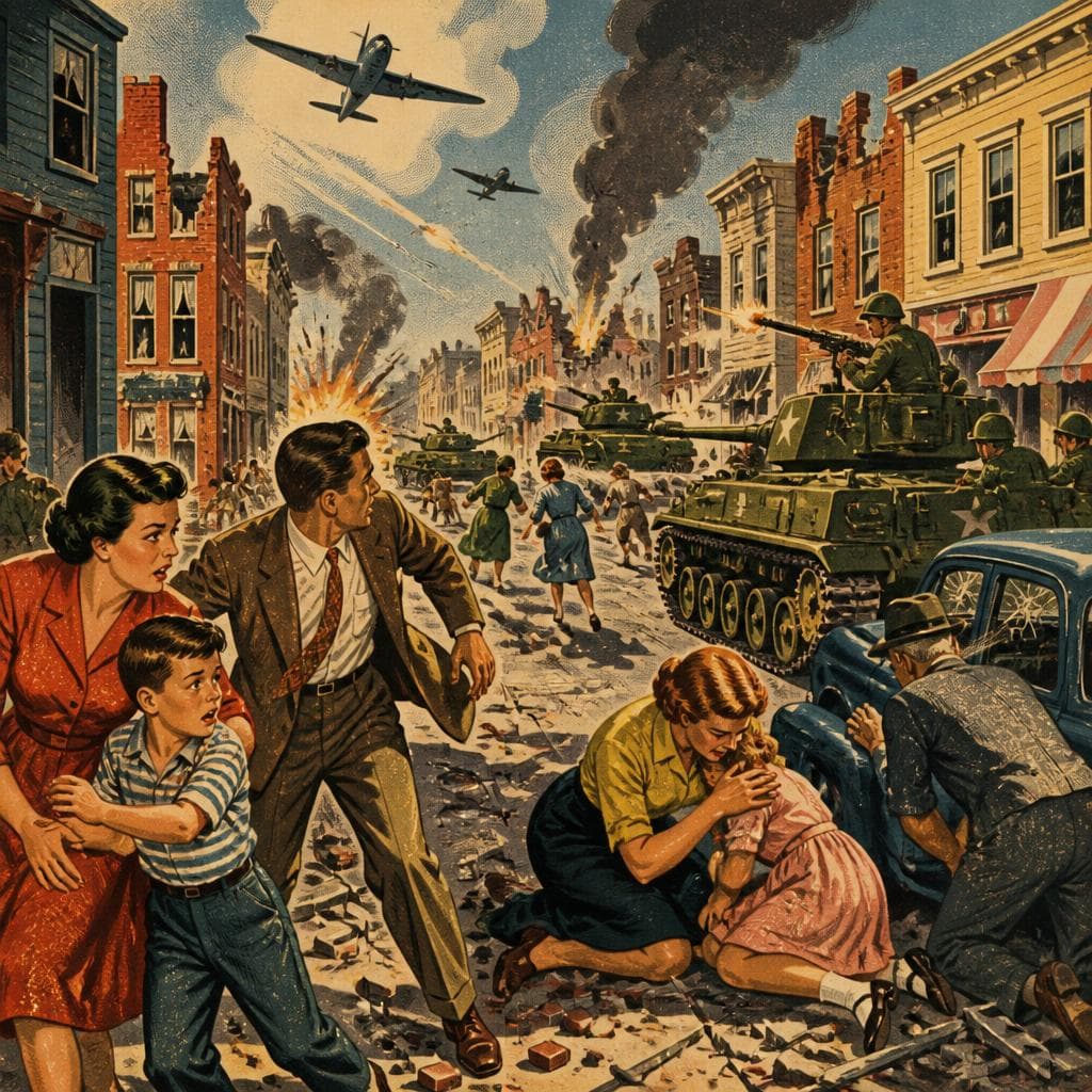 Cover art for When the War Came to Main Street