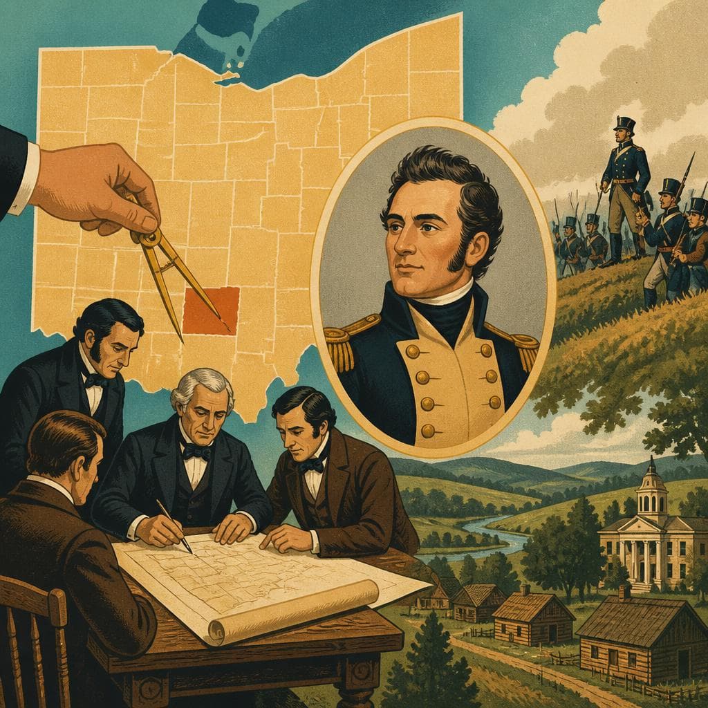 Cover art for A County Drawn, a Hero Remembered