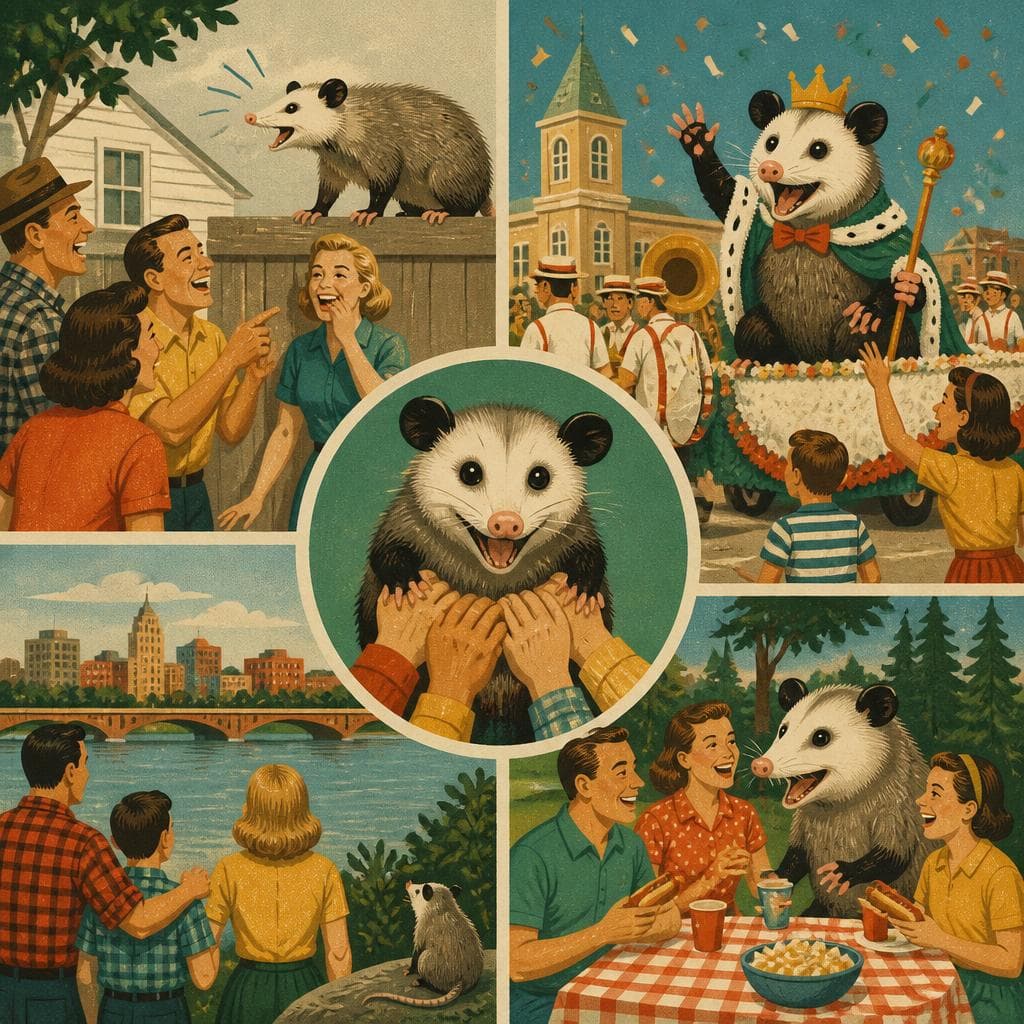 Cover art for How a Possum Joke Became Wausau’s Big Tradition