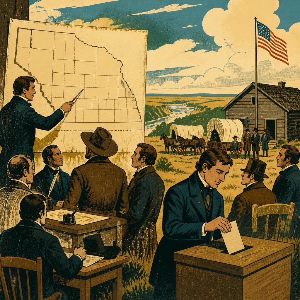 Cover art for Where Nebraska First Drew the Lines