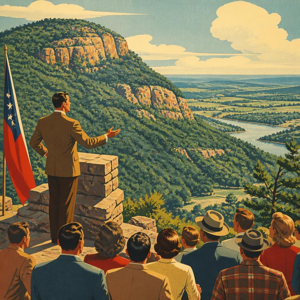 Cover art for A Mountain Base for a Political Turn