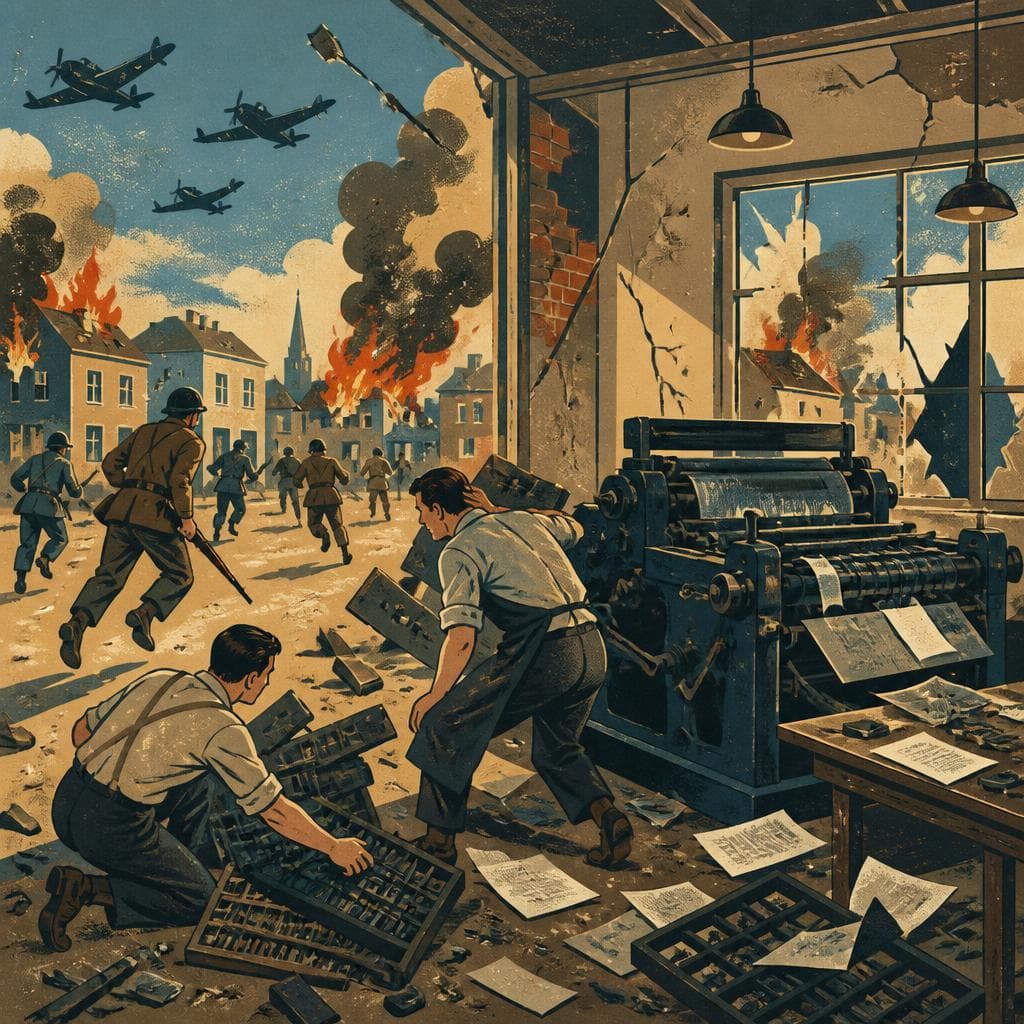 Cover art for When They Smashed the Presses