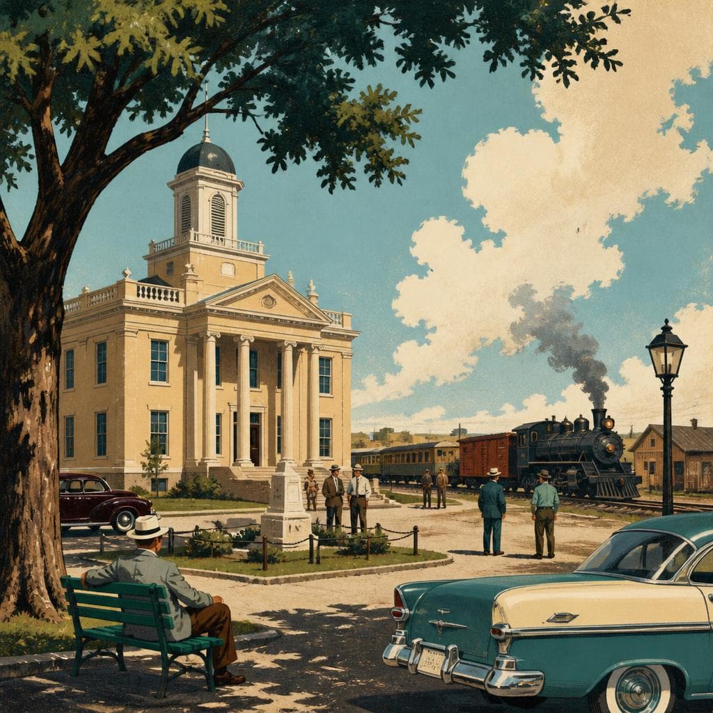 Cover art for When the Railroad Passed Sherwood By