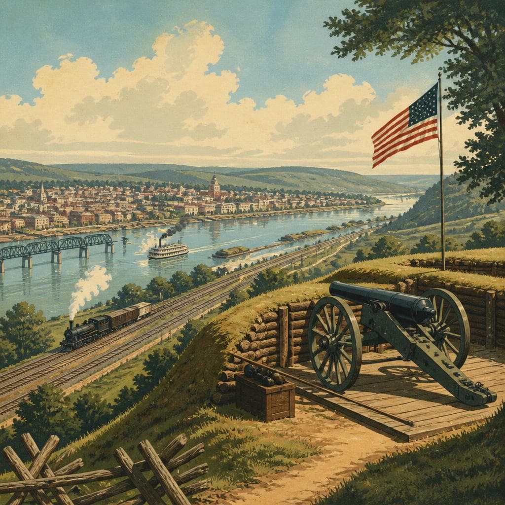 Cover art for The Hill That Guarded Parkersburg