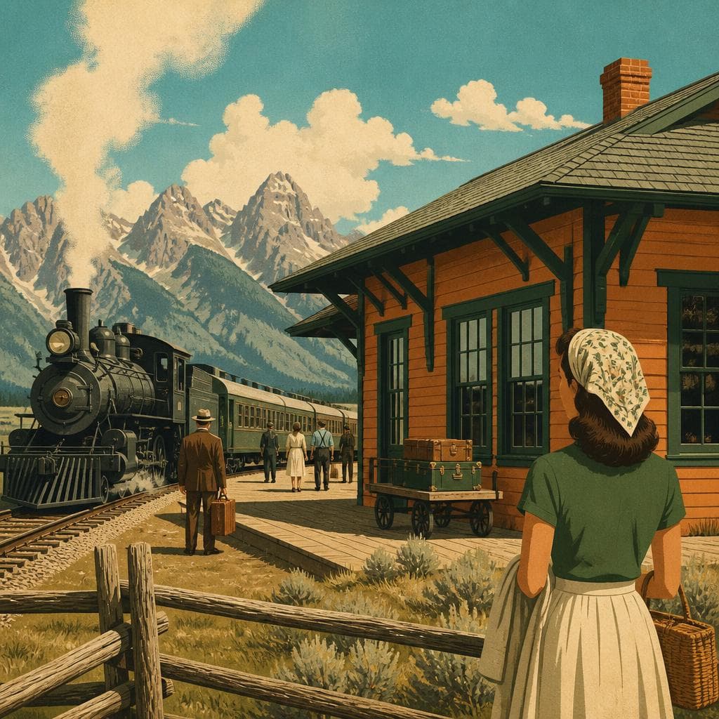 Cover art for When the Train Still Reached Driggs