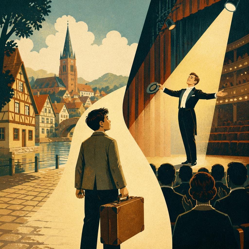 Cover art for From Frankfort to the Footlights