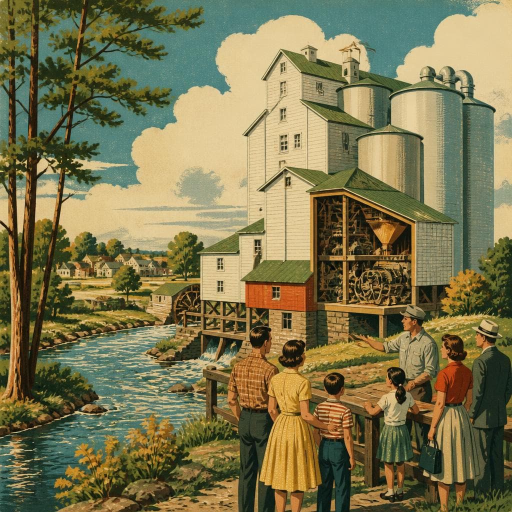 Cover art for Where Pine Creek Turned Grain Into a Landmark