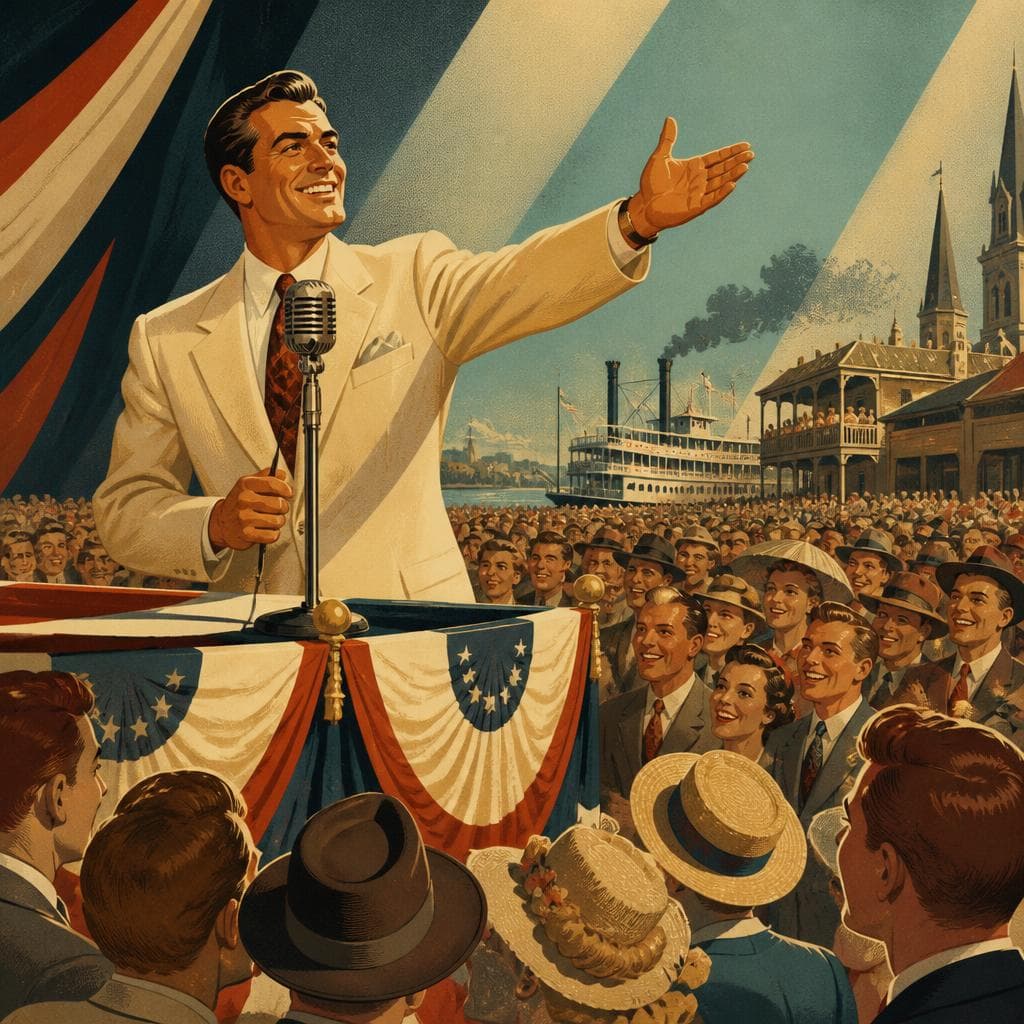 Cover art for When Dudley LeBlanc Turned Politics Into a Show