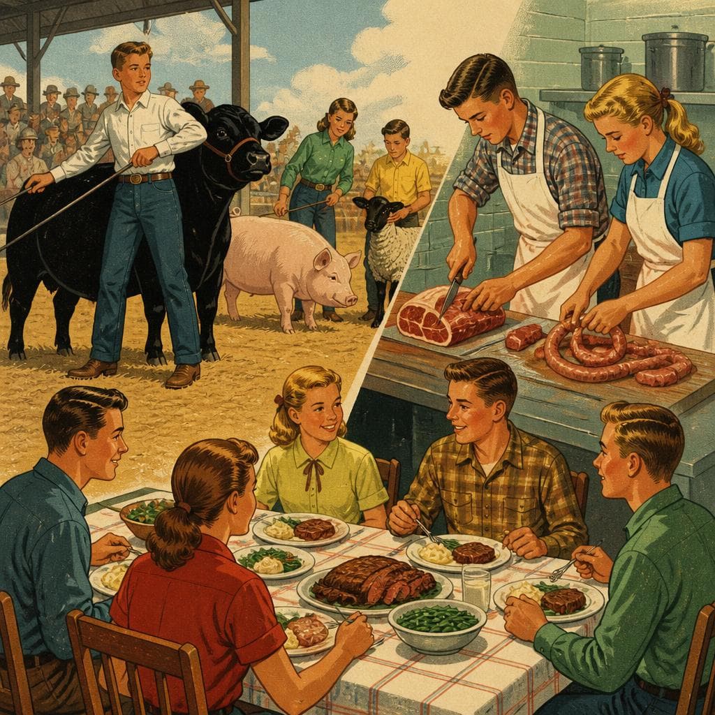 Cover art for Where the Show Ring Meets the Supper Table