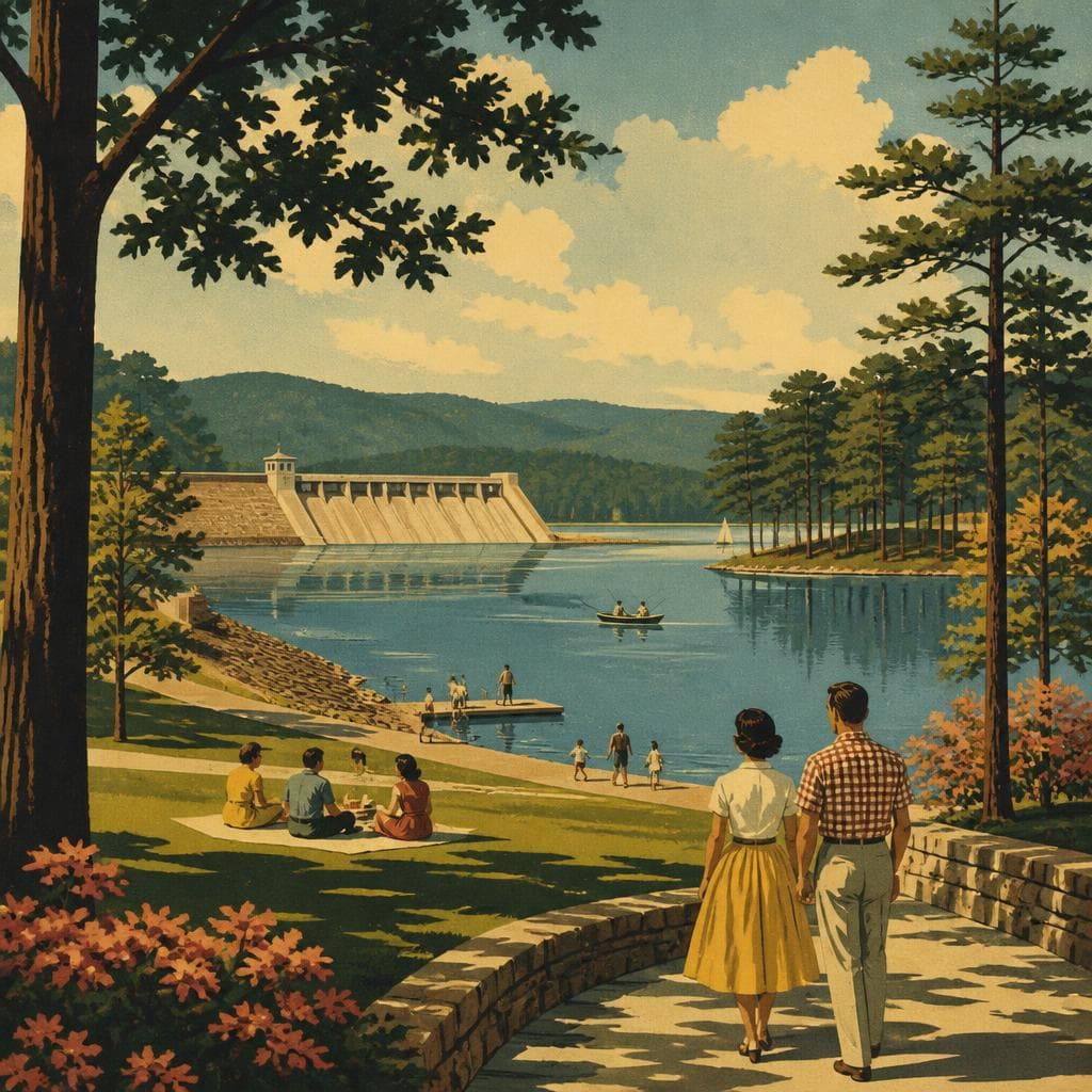 Cover art for The Lake That Gave Percy Quin Its Center