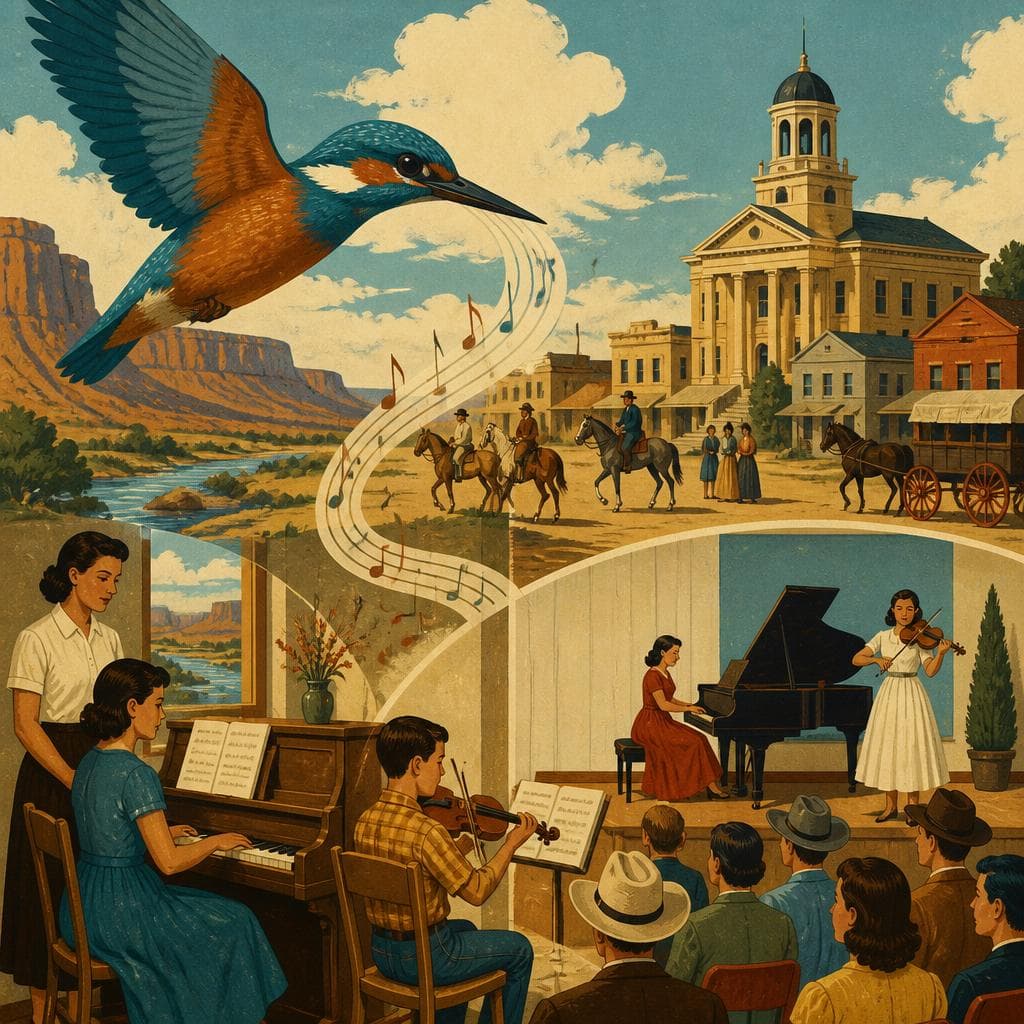 Cover art for When Kingfisher Dressed the Frontier in Music