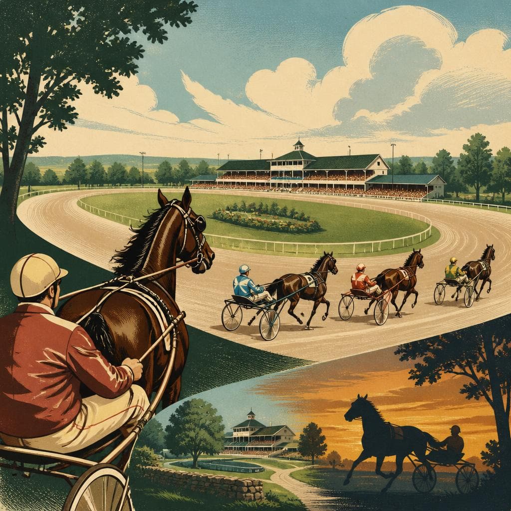 Cover art for The Oval That Outran the Roads