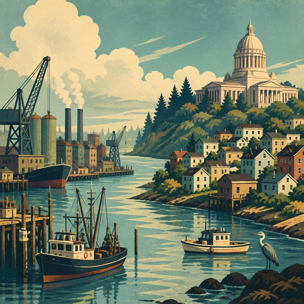 Cover art for Where Olympia Meets the Tide