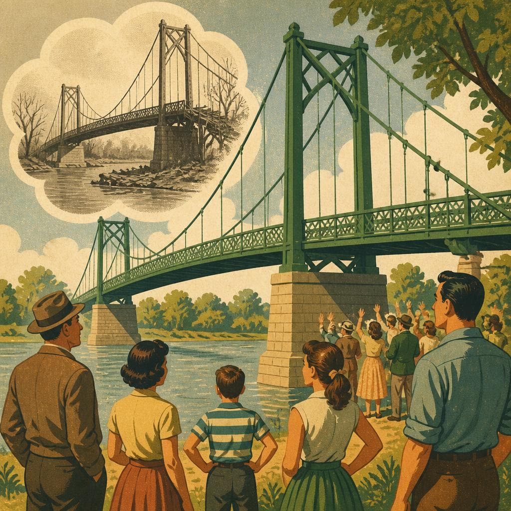 Cover art for A Bridge Kept Alive by Memory