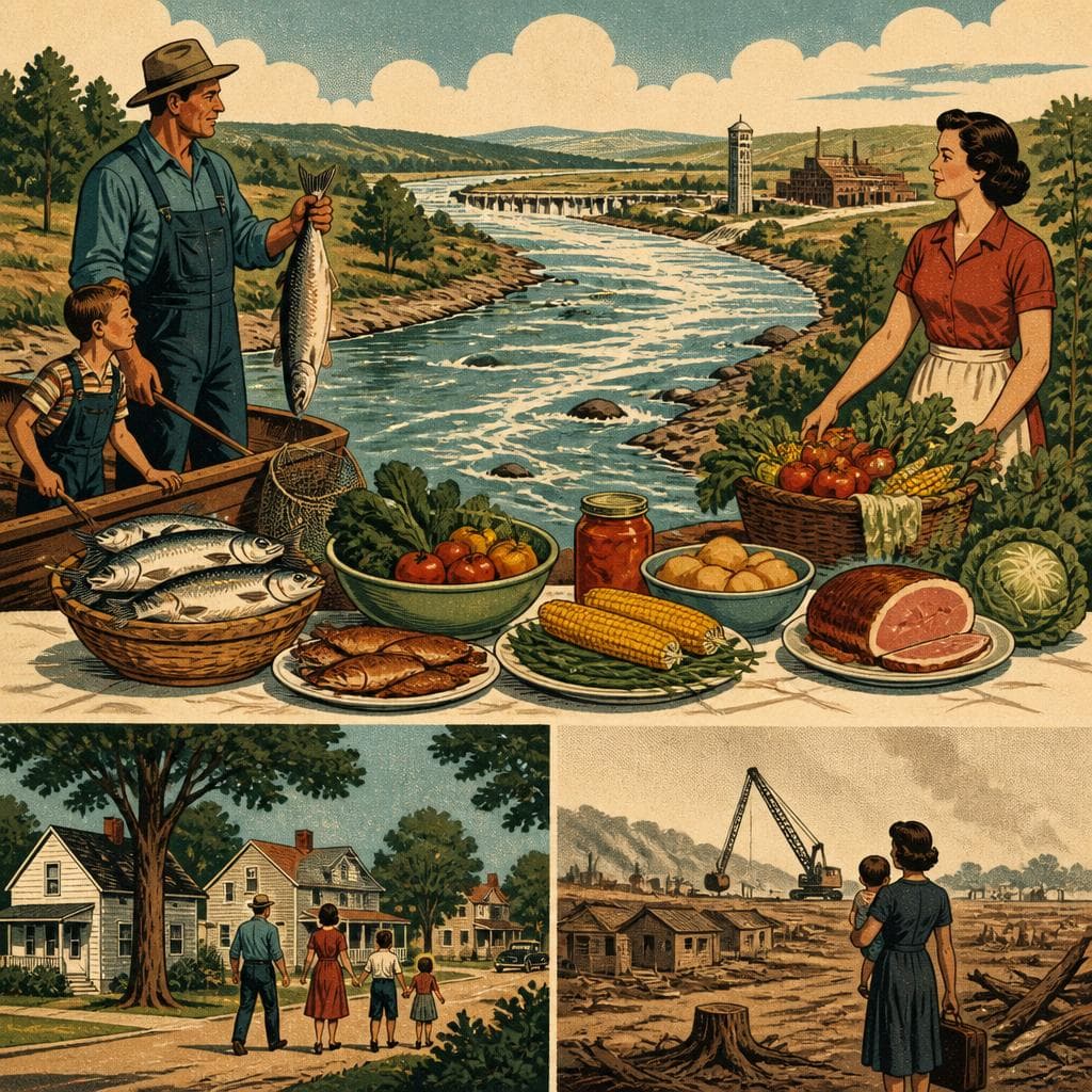 Cover art for What the White River Put on the Table