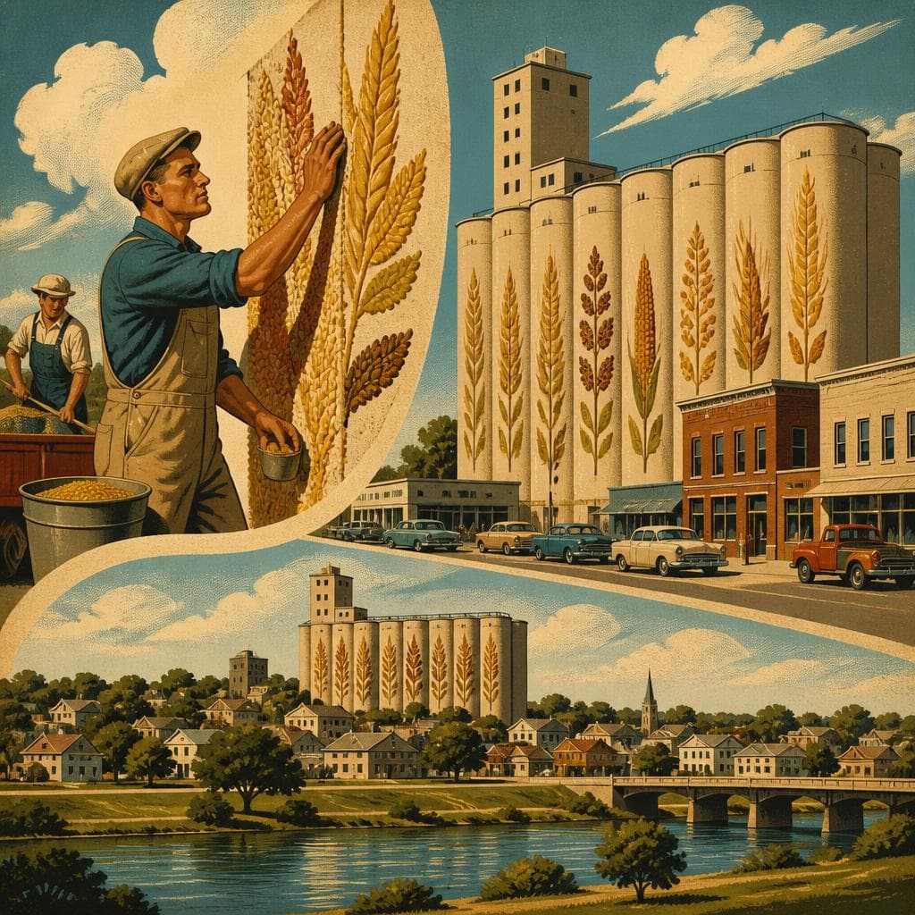 Cover art for When Mitchell Put Grain on the Walls