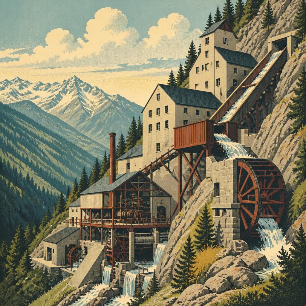 Cover art for A Mountainside Machine Built to Let Gravity Work