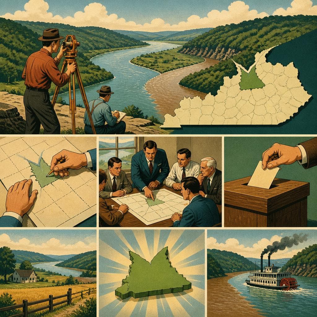 Cover art for A County Drawn at the Forks