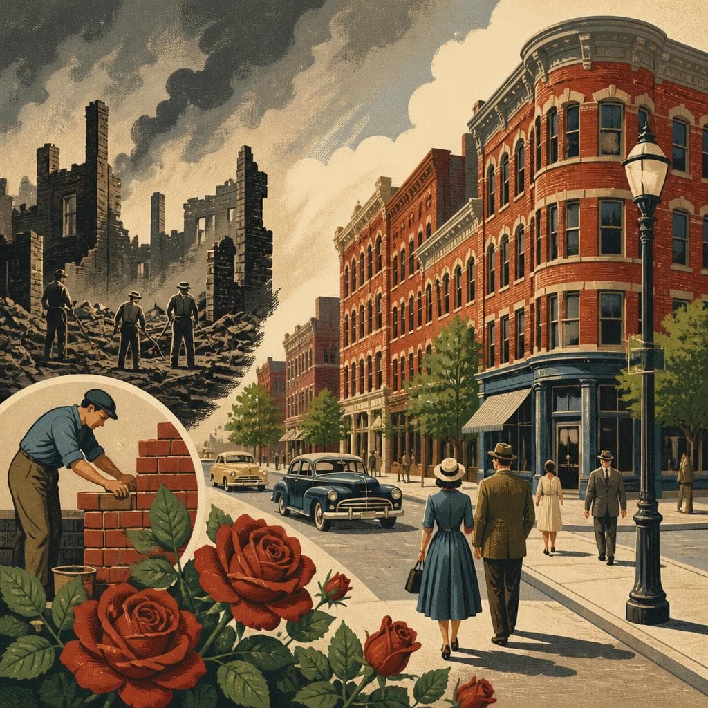 Cover art for After the Fire, Market Street Rose in Brick