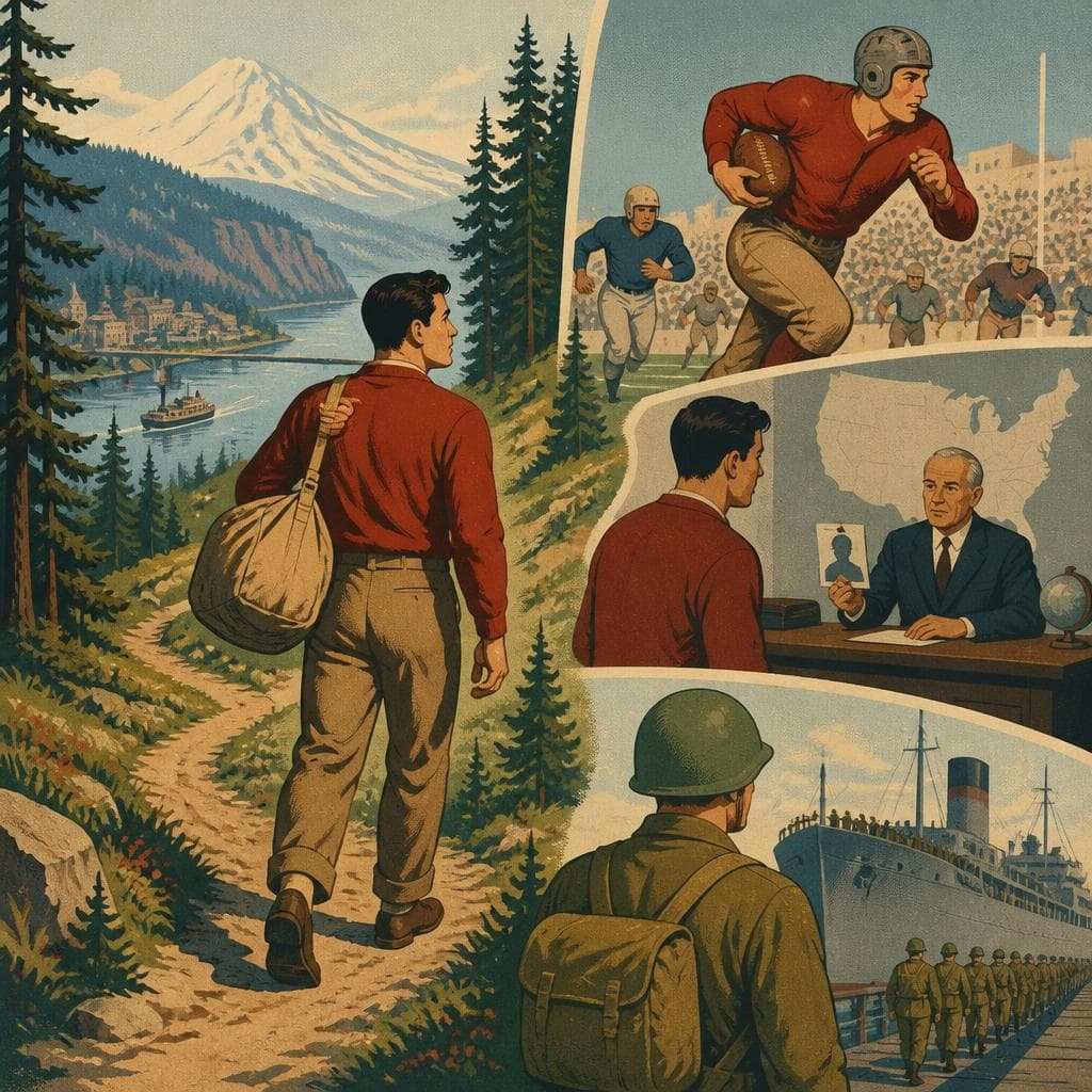 Cover art for From Stevenson to the Draft