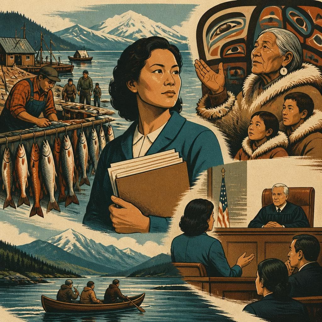 Cover art for How Katie John Carried Batzulnetas Into Alaska Law