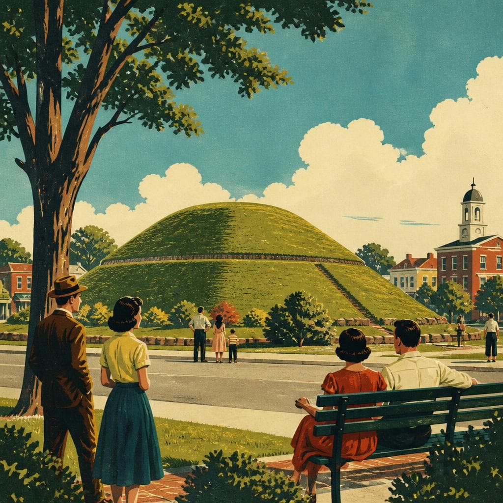 Cover art for The Mound That Memory Built Around