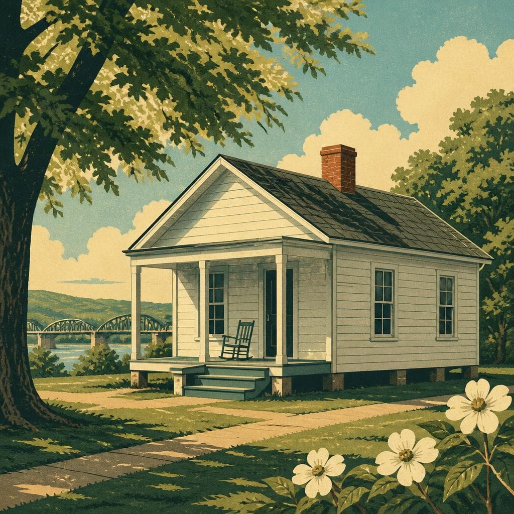 Cover art for The Small House That Held a Beginning