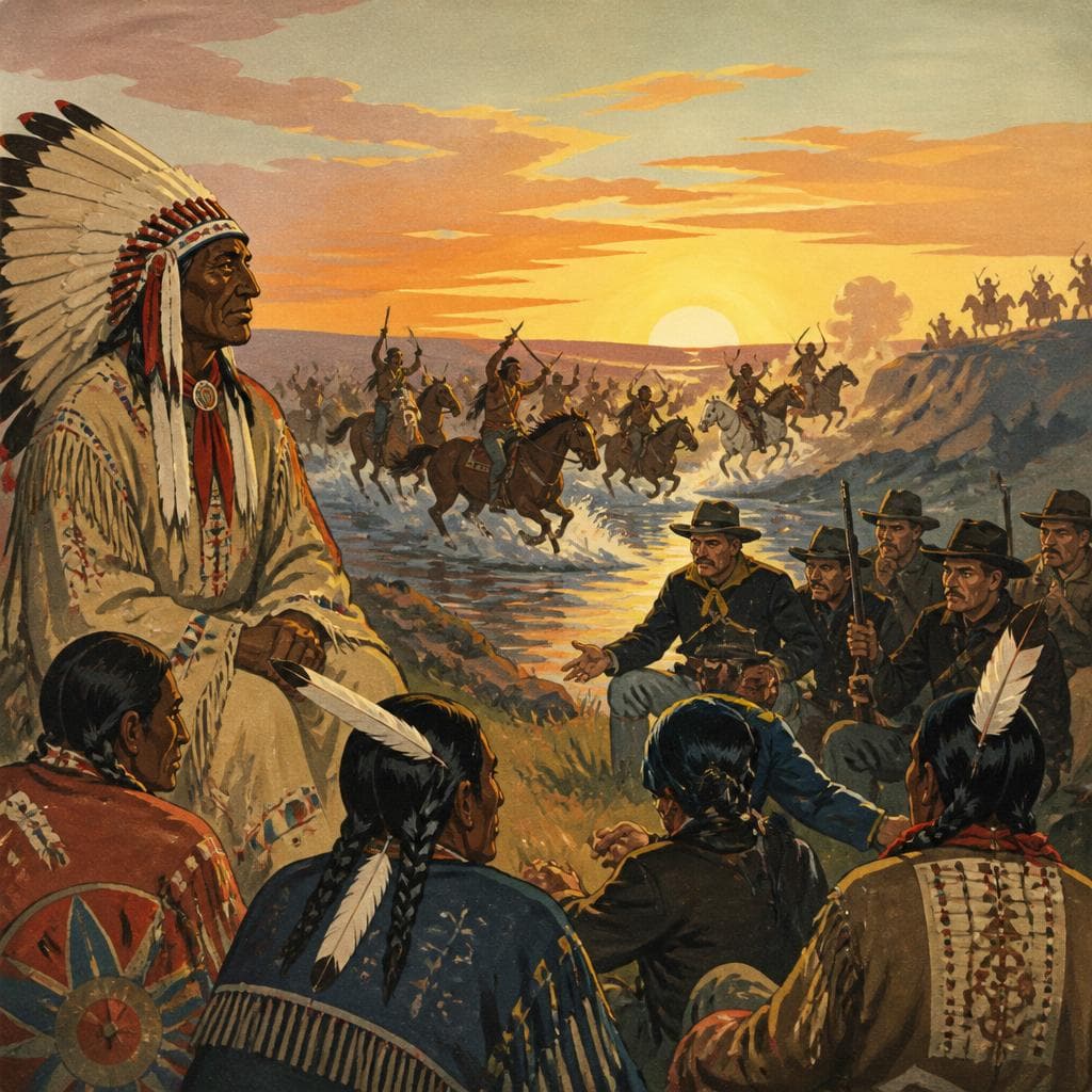 Cover art for At Dawn on the Washita