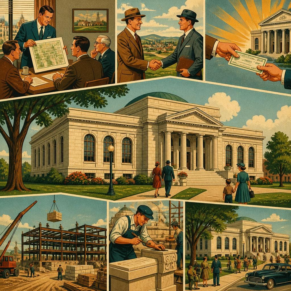 Cover art for How Dickinson Built a Carnegie Landmark