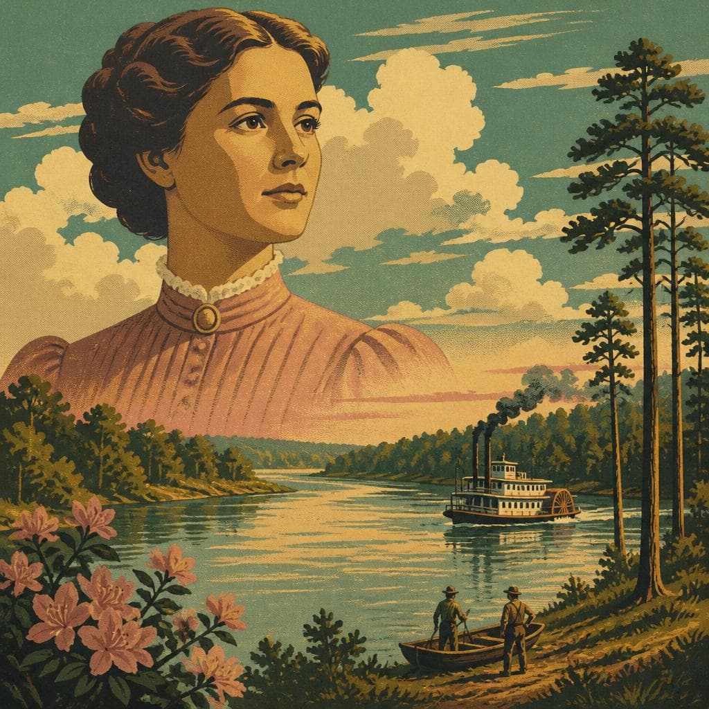 Cover art for The Woman Behind the River’s Name