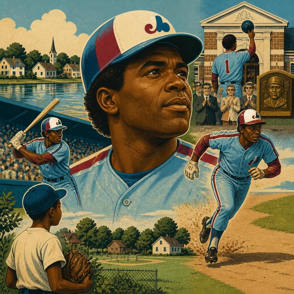 Cover art for From Sanford to Cooperstown: Tim Raines