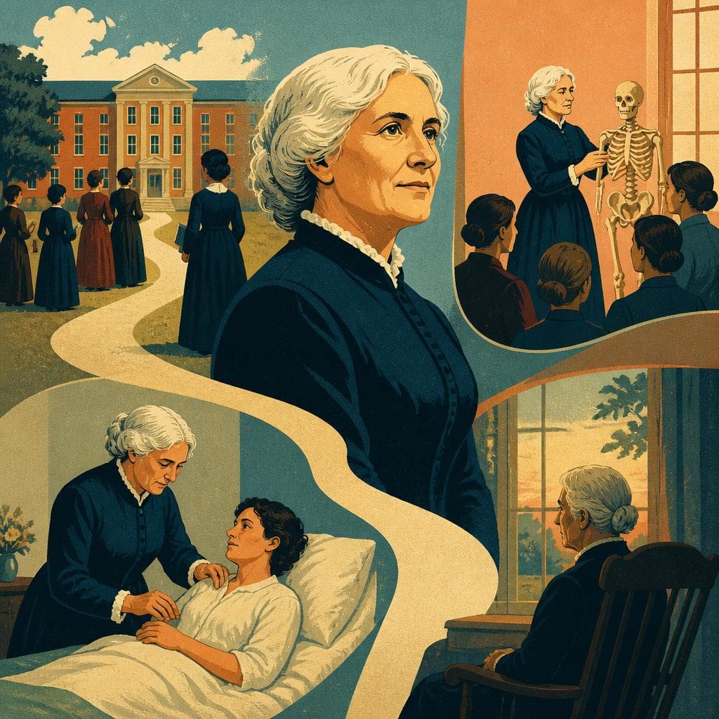 Cover art for Elizabeth Blackwell’s Hard-Won First