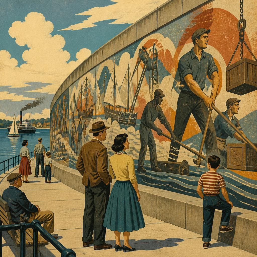 Cover art for Work Remembered on the Floodwall