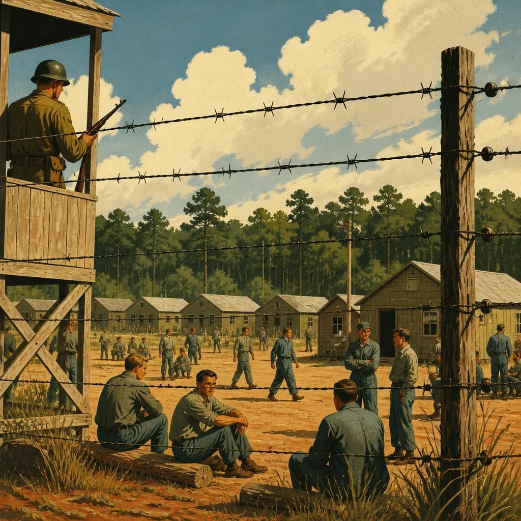Cover art for Behind Barbed Wire in Rural Alabama