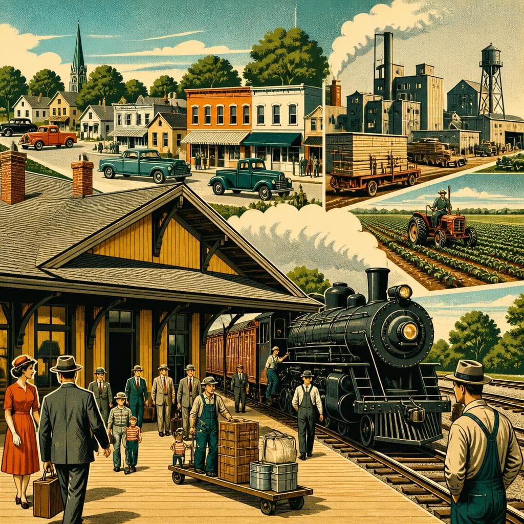 Cover art for How a Depot Made Newton