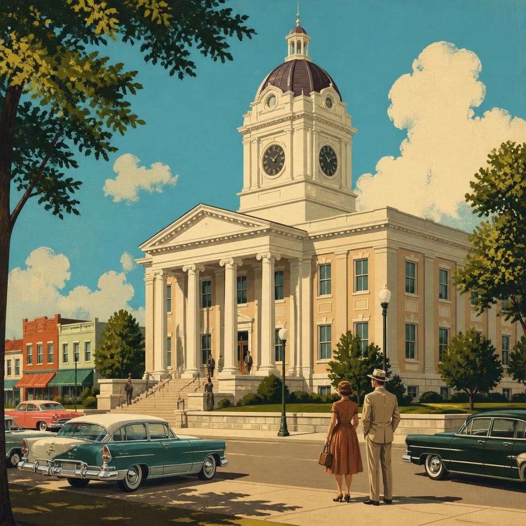 Cover art for The Courthouse That Brought Swagger to Hawkinsville
