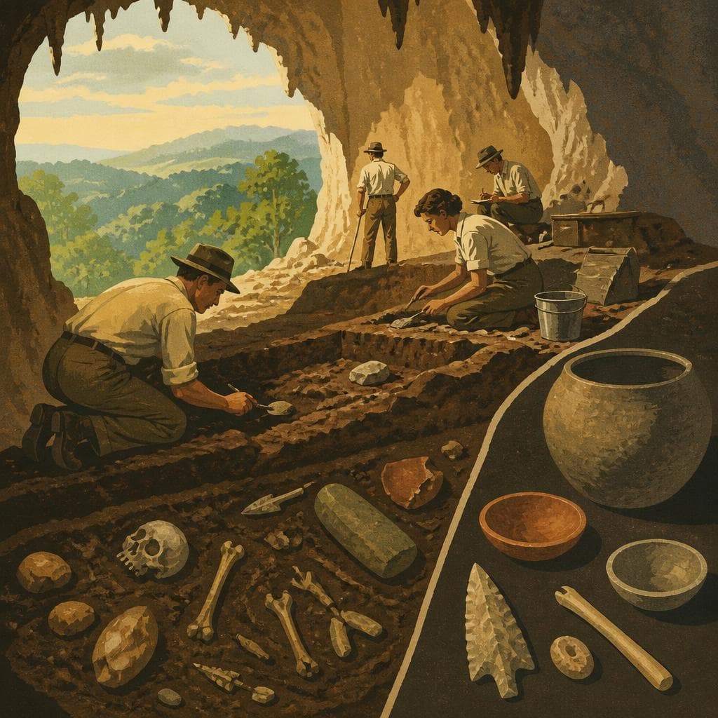 Cover art for What a Cave Entrance Held