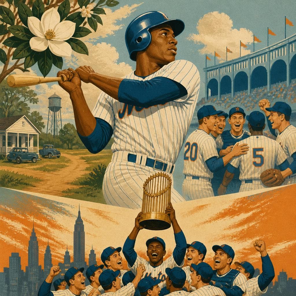 Cover art for From Magnolia to the Miracle Mets