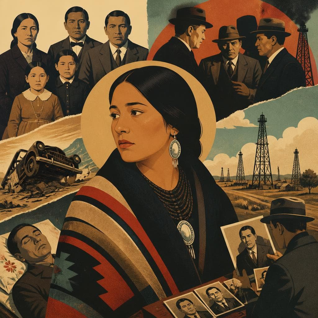 Cover art for The Family at the Center of the Osage Killings