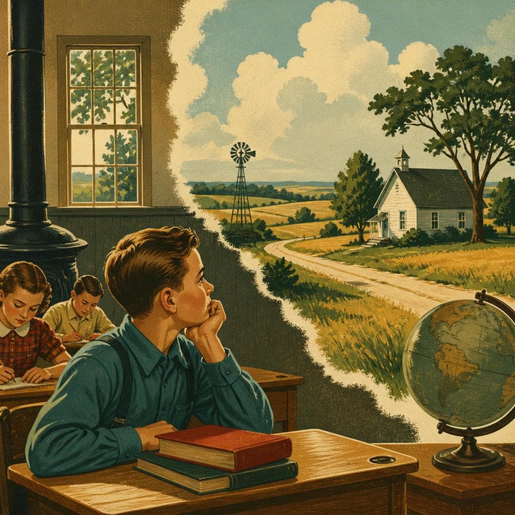Cover art for Before Indiana, a Schoolroom in Coleridge