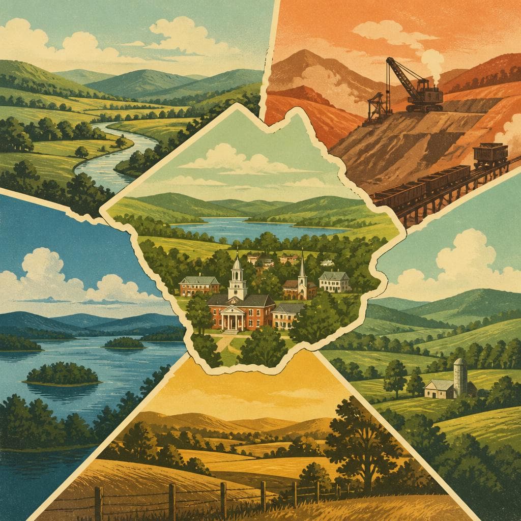 Cover art for A County Cut From Five Corners