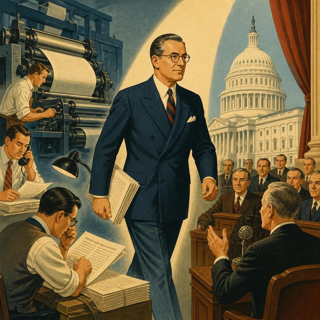 Cover art for From Pressroom to Congress