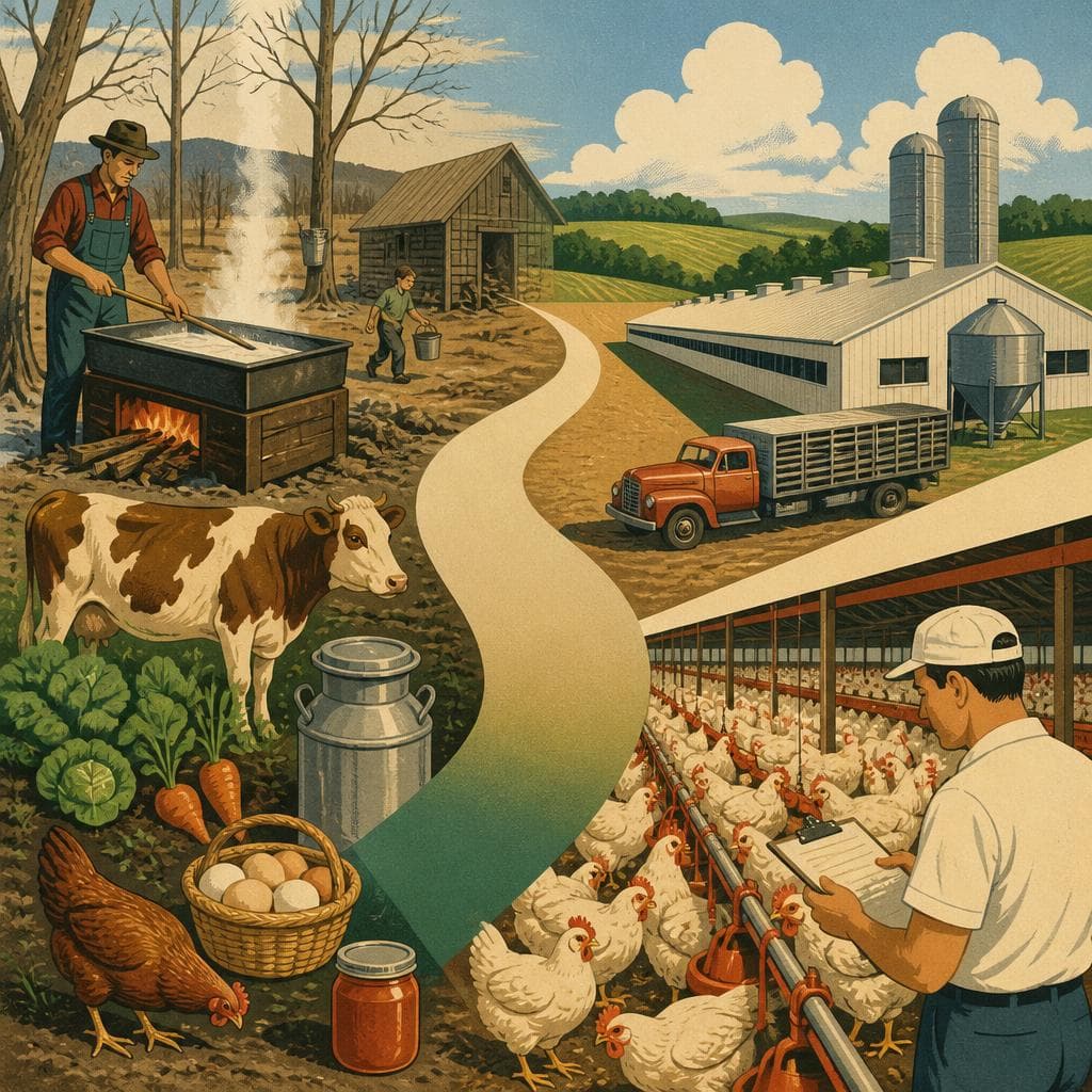 Cover art for From Syrup Kettles to Chicken Houses