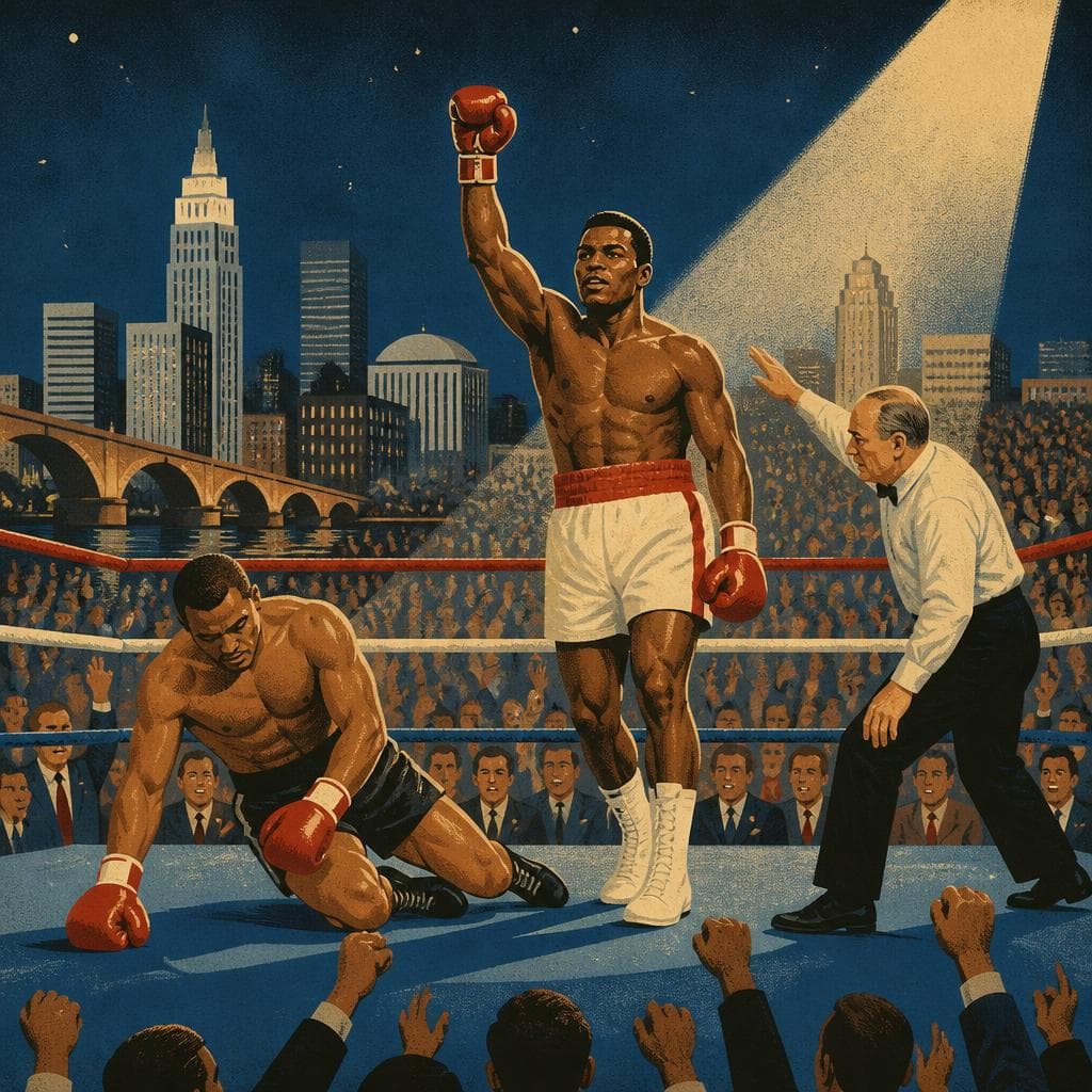 Cover art for The Night Columbus Shocked the Boxing World