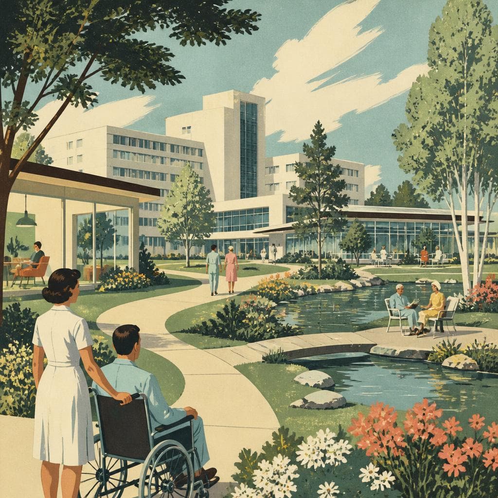 Cover art for A Hospital Designed as a Landscape