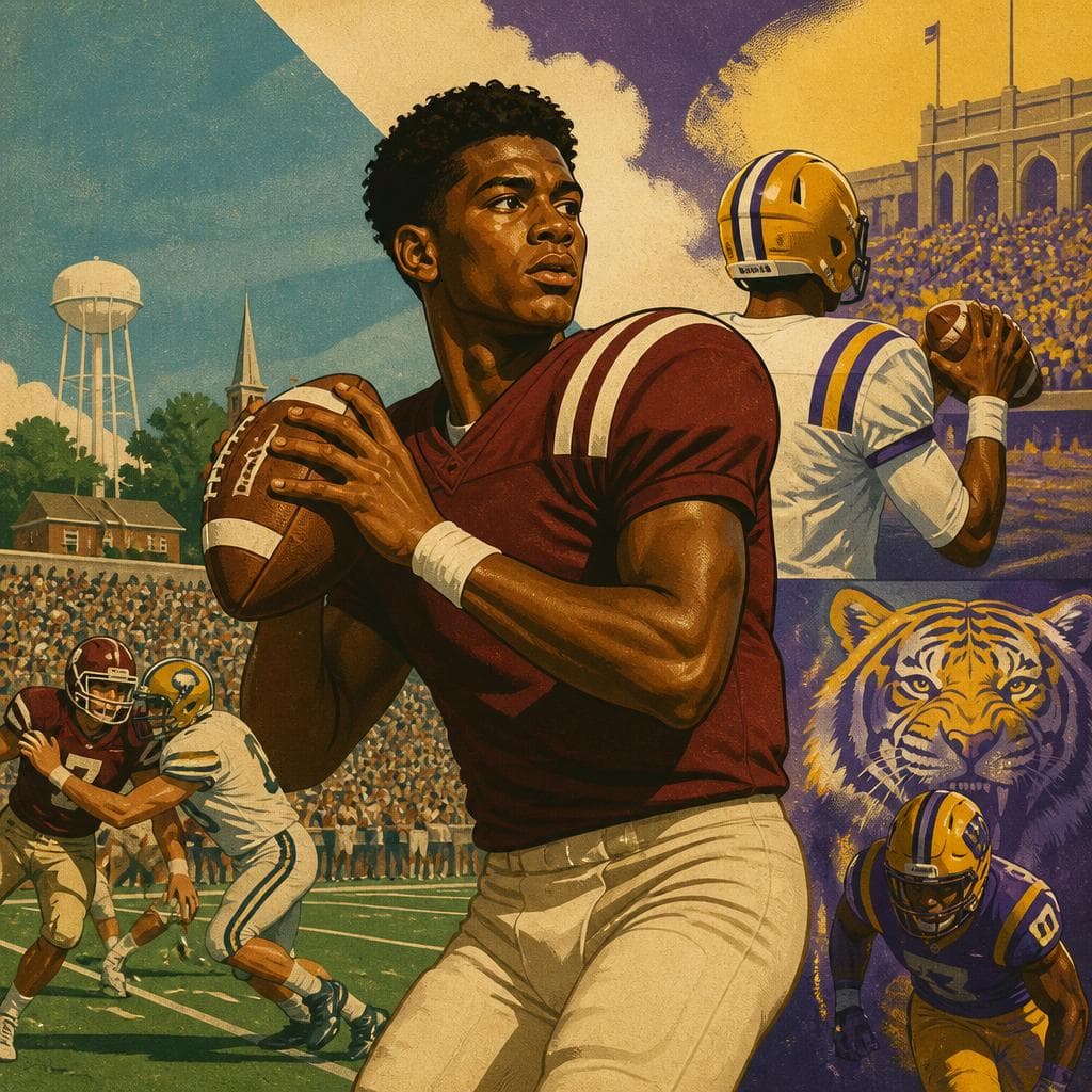 Cover art for Where Jordan Jefferson Became a Quarterback to Watch