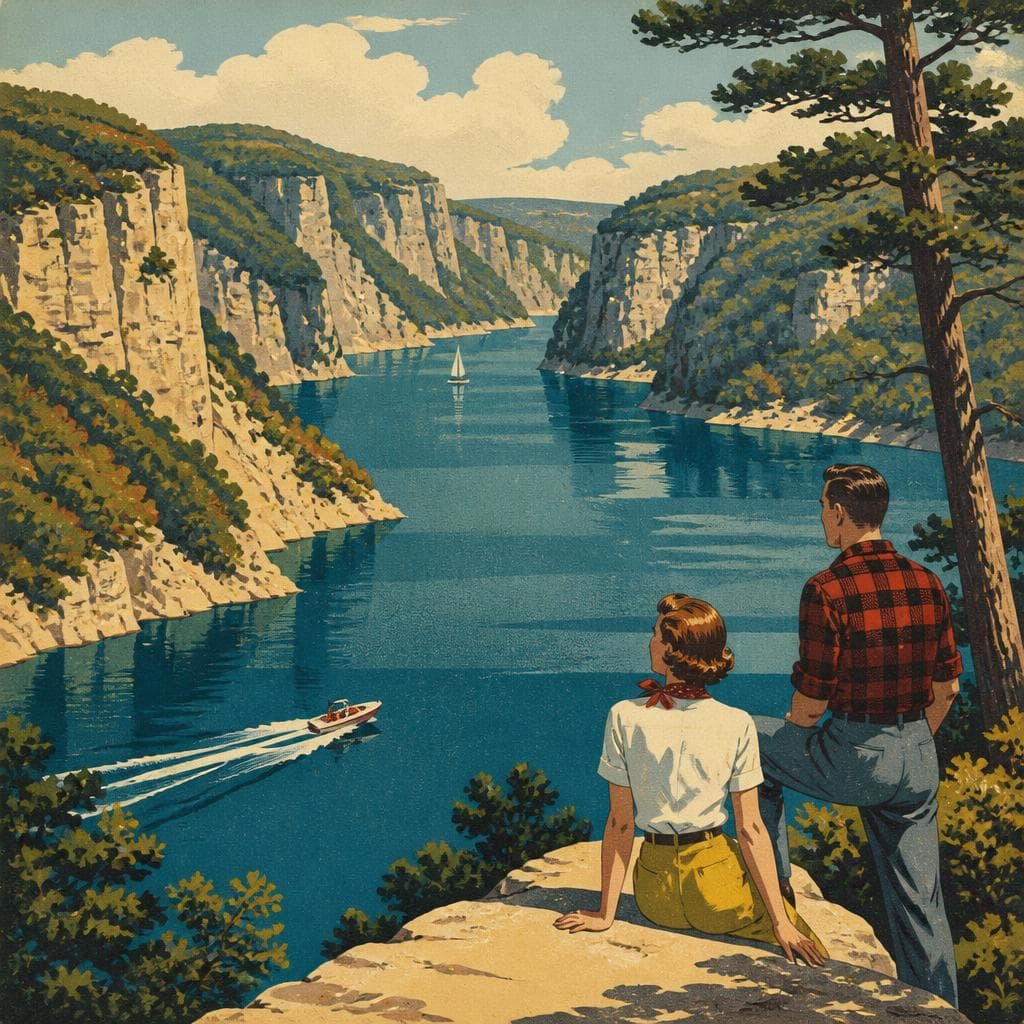 Cover art for A Lake That Still Looks Like a Canyon