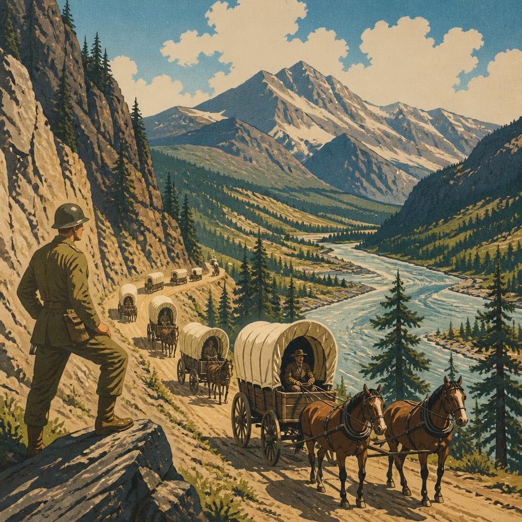 Cover art for The Road That Taught Wagons the Clark Fork Way
