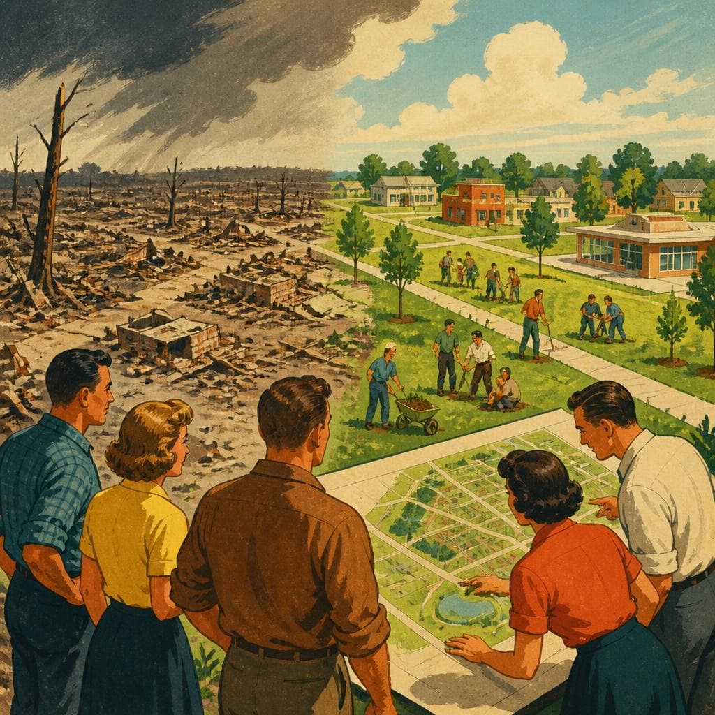 Cover art for After the Wind, Greensburg Chose How to Begin Again